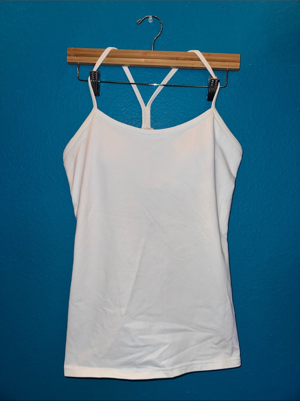 lululemon athletica White Strappy Racerback Camisole